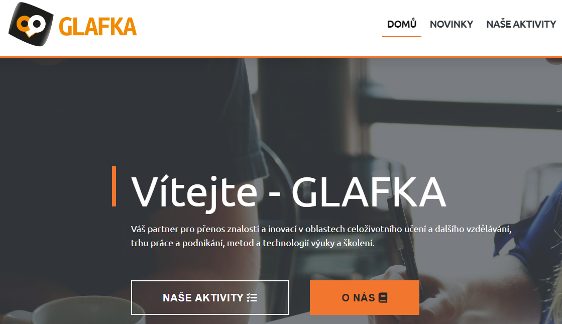 Nový WEB GLAFKA